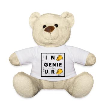Ingenieur Spruch Vorgesetzter Arbeiter Beruf - Teddy - Weiß - Vorne