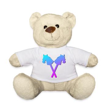 HOBBY HORSING - HOBBY HORSES - Teddy Bear - white - Front
