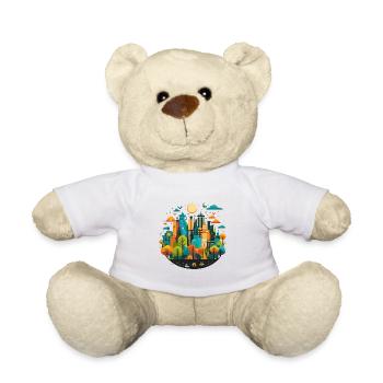 L’explorateur urbain - Nounours - blanc - Devant