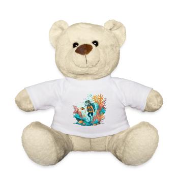The Ocean Adventurer - Teddy Bear - white - Front