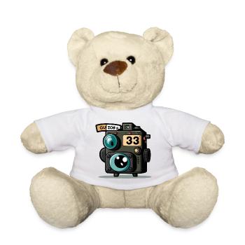 Der Shutterbug - Teddy - Weiß - Vorne
