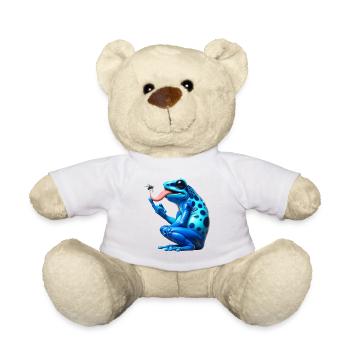 Poison dart frog - Teddy Bear - white - Front