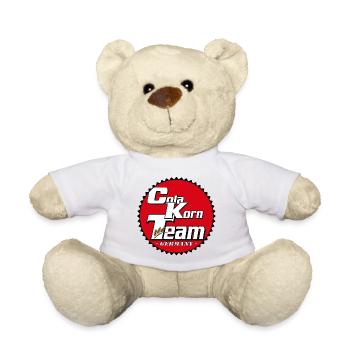 Grain , Party , Wheat Grain ,Cola Grain Team(25) - Teddy Bear - white - Front