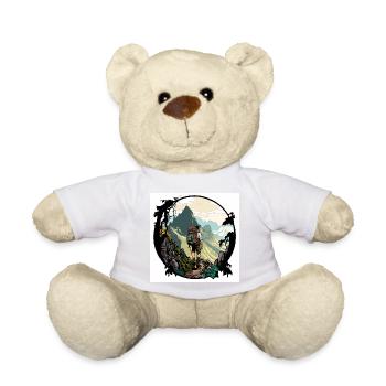 Explorateur de montagne - Nounours - blanc - Devant