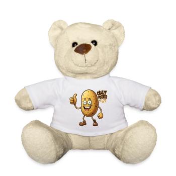 Crazy Veggies : Potato thumbs up (en anglais seulement) - Nounours - blanc - Devant