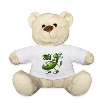 Légumes fous : Cuke poilu épineux pouces en l’air - Nounours - blanc - Devant