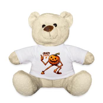 Crazy Veggies: Pumpkin Poser - Teddy - Weiß - Vorne