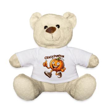 Légumes fous : Citrouille en sueur - Nounours - blanc - Devant