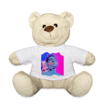 Musik Pop Art - Teddy - Weiß - Vorne