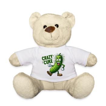 Légumes fous poilus Cuke pouces vers le haut - Nounours - blanc - Devant