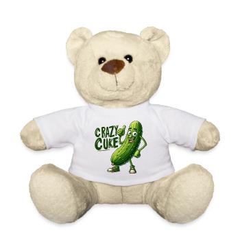 Légumes fous : Cuke épineux pouces en l’air - Nounours - blanc - Devant