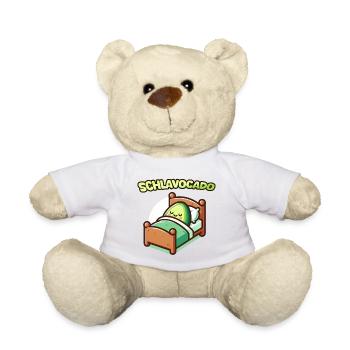 SCHLAVOCADO - Schlafbekleidung - Teddy - Weiß - Vorne
