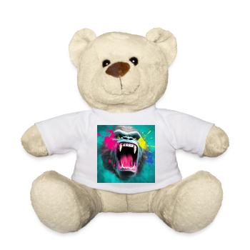 Gorilla 04 - Teddy Bear - white - Front