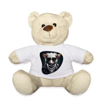 Hartgestein-Opossum - Teddy - Weiß - Vorne