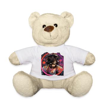 Comédie musicale Pop Art - Nounours - blanc - Devant