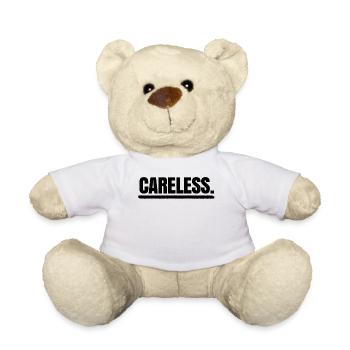 Relax doesn't matter statement I don't care - Teddy Bear - white - Front