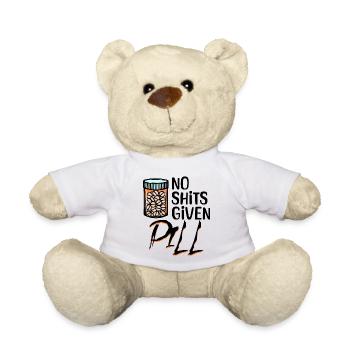 Je m’en fous Déclaration - Nounours - blanc - Devant