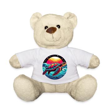 Sea turtle - Teddy Bear - white - Front