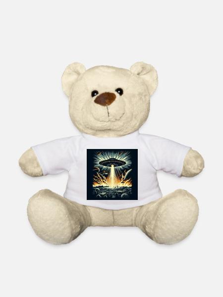 La Guerre des Mondes - Nounours - blanc