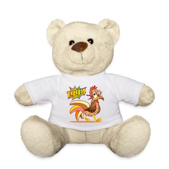 32 years old | 32nd Birthday Chickens 1994 - Teddy Bear - white - Front