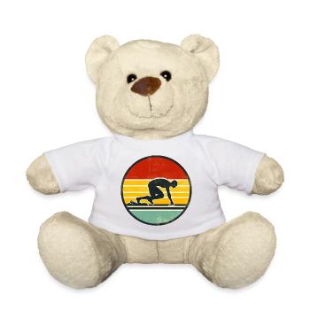 Sprinter - Track And Field 2 - Teddy Bear - white - Front