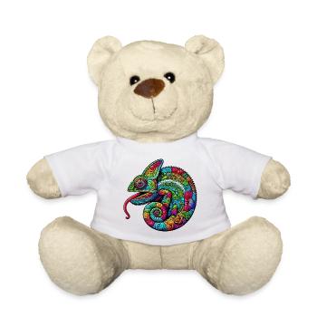 Chameleon - Teddy Bear - white - Front