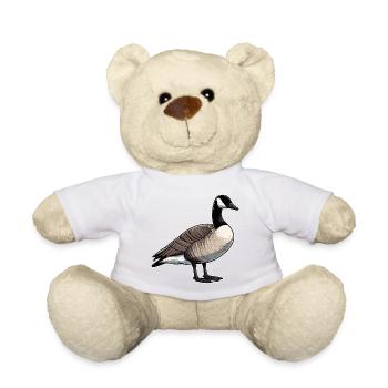 Canadian Goose Image - Teddy Bear - white - Front