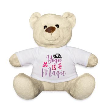 Yoga ist Magie - Teddy - Weiß - Vorne