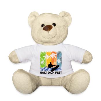 Wakeboard Kitesurfer Statement Surf Stunt Wave - Nounours - blanc - Devant