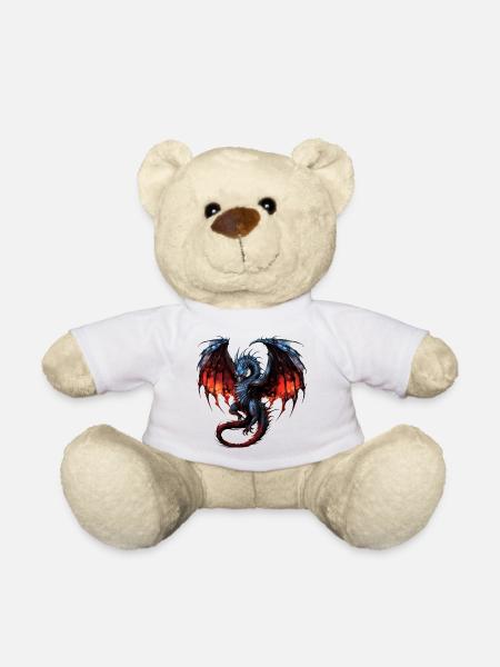 Flying Dragon - Teddy - Weiß