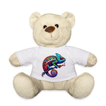 Chameleon - Teddy Bear - white - Front