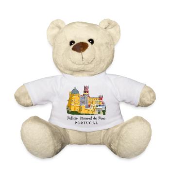 Portugal, Schloss Sintra, Pena Palast, Zeichnung - Teddy - Weiß - Vorne
