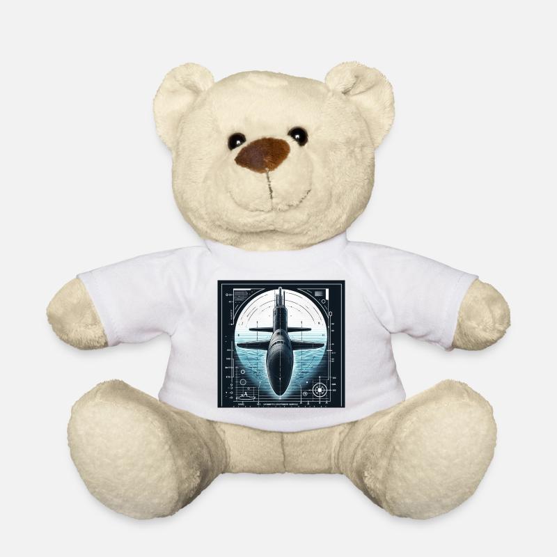Sous-marin - Nounours - blanc