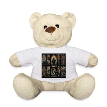 Tarot-Schatten und Engel - Teddy - Weiß - Vorne