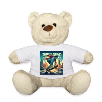 time to grind - Teddy - Weiß - Vorne