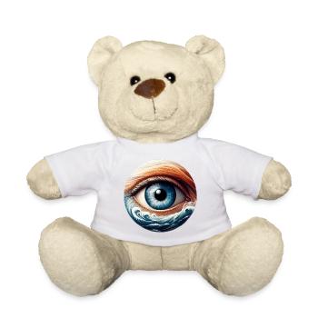 L’œil de marée - Nounours - blanc - Devant