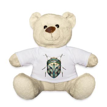Sphaerocoris annulus fascinating creepy crawly - Teddy Bear - white - Front