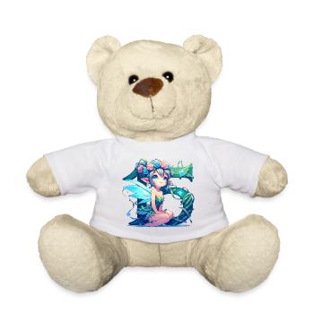 15 Jahre Fee Elfe süß Geburtstag Geschenk - Teddy - Weiß - Vorne