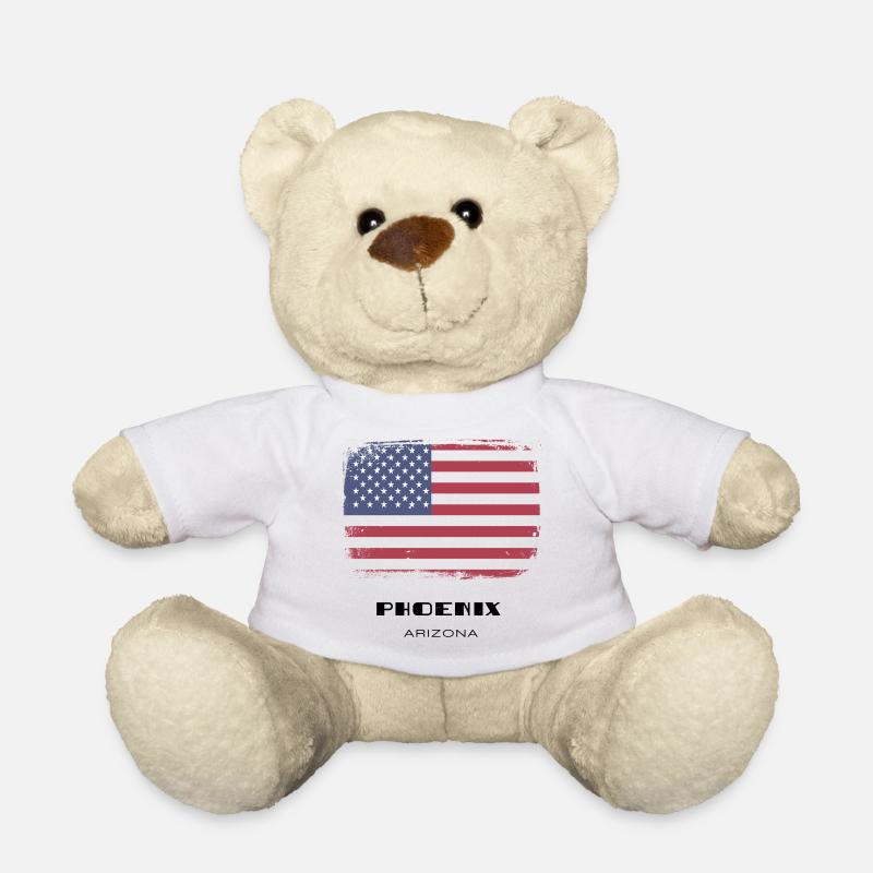 Phoenix, Arizona, USA - Teddy Bear - white