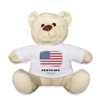 Portland, Oregon, USA - Teddy - Weiß - Vorne