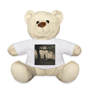 Old photos with girl in ring - Teddy Bear - white - Front