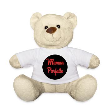 SCHÖNEN MUTTERTAG. MAMA. MUTTERTAG - Teddy - Weiß - Vorne