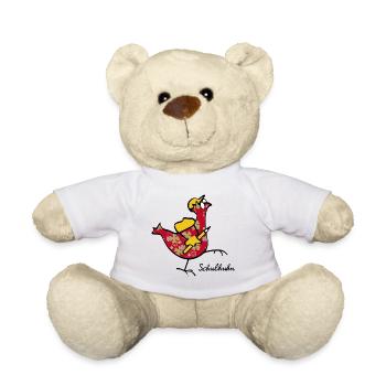 RIKELS Design: Erstklässler Schulstarter 2026 - Teddy - Weiß - Vorne