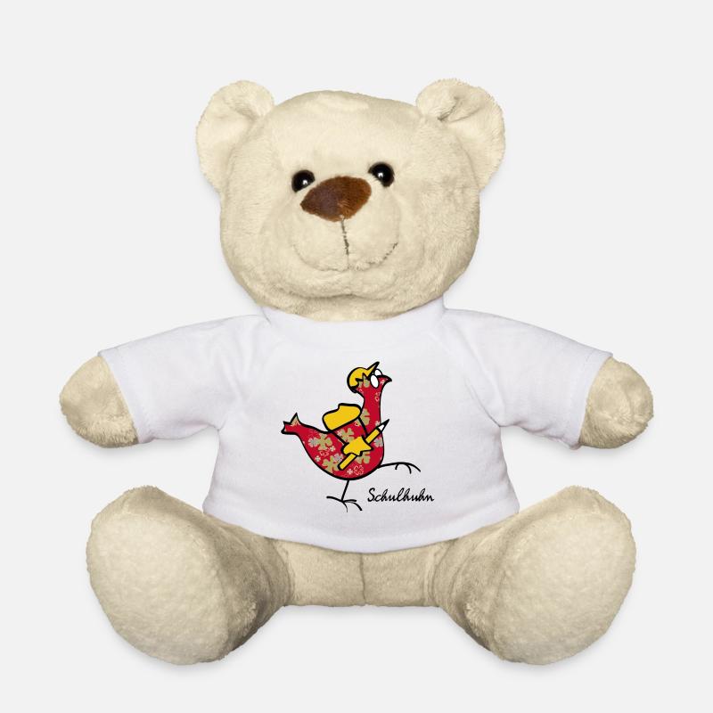 RIKELS Design: Erstklässler Schulstarter 2026 - Teddy - Weiß