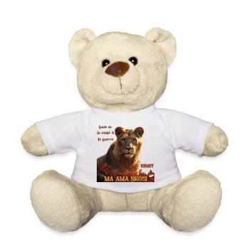 MA AMA NKOSI - KEMET - Nounours - blanc - Devant