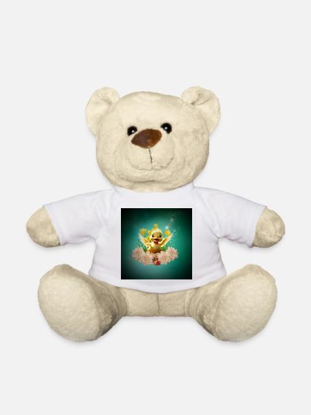 Süßes Entlein - Teddy - Weiß