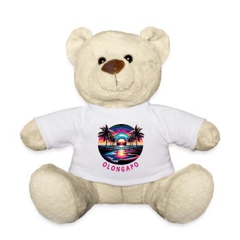 Olongapo City Philippinen Urlaub Sonnenuntergang - Teddy - Weiß - Vorne