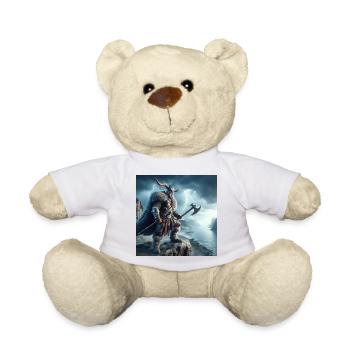 Wikinger-Krieger - Teddy - Weiß - Vorne