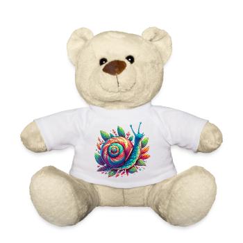 Schnecke - Teddy - Weiß - Vorne