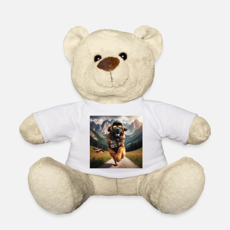 L’art de Leonberg - Nounours - blanc